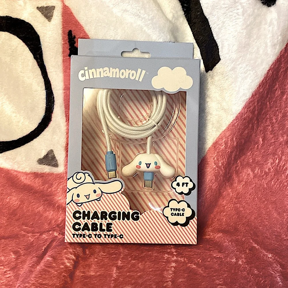 🎀 - Cinnamoroll - Charging Cable - Type C - 4 feet